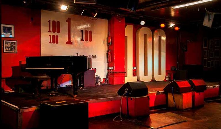 The 100 Club in central London is one of the last surviving live music venues left in the West End